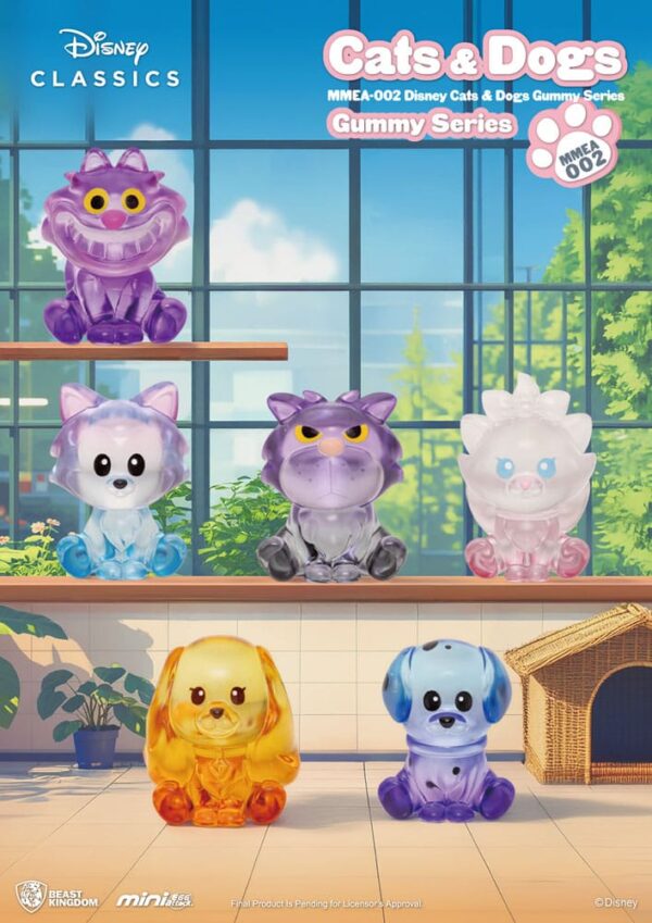Disney Cats & Dogs Mini Egg Attack Blind Box Figuras Gummy Series 3 cm Assortment (24) Disney Cats & Dogs Mini Egg Attack Blind Box Figuras Gummy Series 3 cm Assortment (24)