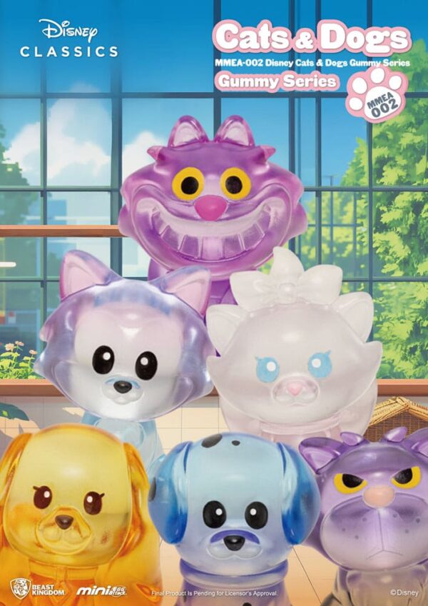 Disney Cats & Dogs Mini Egg Attack Blind Box Figuras Gummy Series 3 cm Assortment (24) Disney Cats & Dogs Mini Egg Attack Blind Box Figuras Gummy Series 3 cm Assortment (24)
