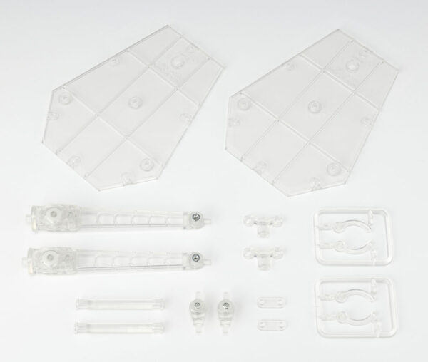 Tamashii Stage Figura Stand Act.5 for Mechanics Clear 14 cm