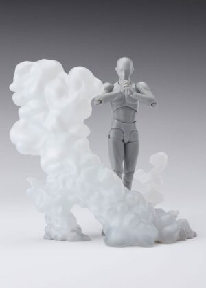 Tamashii Effect Akció Figura Accessory Smoke White Version for S.H.Figuarts Tamashii Effect Akció Figura Accessory Smoke White Version for S.H.Figuarts
