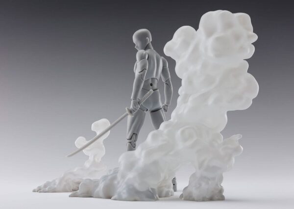 Tamashii Effect Akció Figura Accessory Smoke White Version for S.H.Figuarts Tamashii Effect Akció Figura Accessory Smoke White Version for S.H.Figuarts