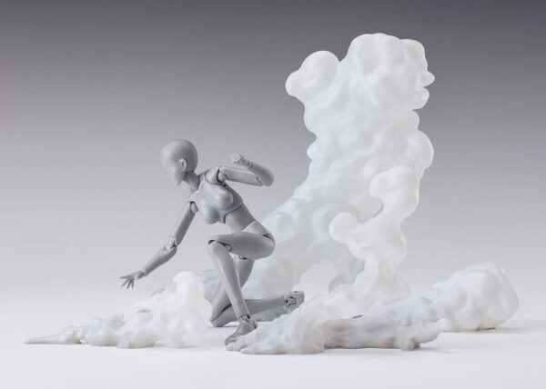 Tamashii Effect Akció Figura Accessory Smoke White Version for S.H.Figuarts Tamashii Effect Akció Figura Accessory Smoke White Version for S.H.Figuarts