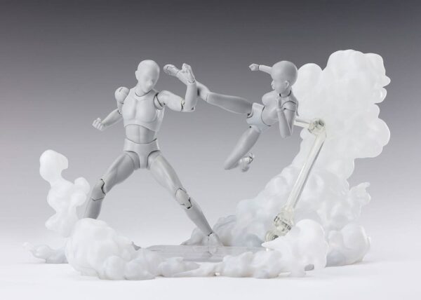 Tamashii Effect Akció Figura Accessory Smoke White Version for S.H.Figuarts Tamashii Effect Akció Figura Accessory Smoke White Version for S.H.Figuarts