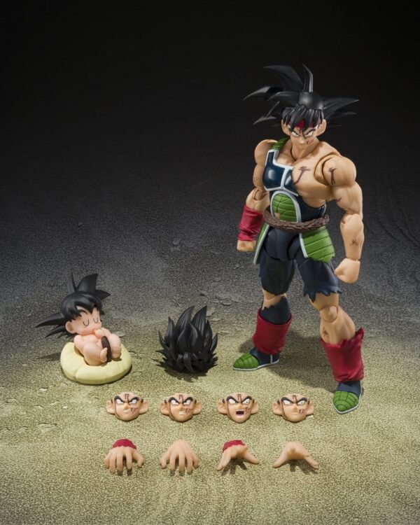 Dragon Ball Z S.H. Figuarts Akció Figura Bardock the Father of Goku 15 cm