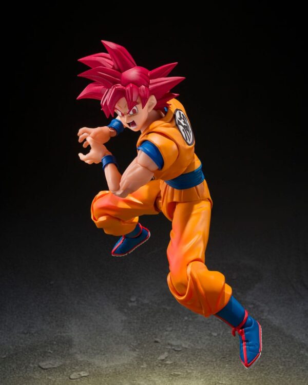 Dragon Ball Super S.H.Figuarts Akció Figura Super Saiyan God Son Guko (God Aura) 15 cm Dragon Ball Super S.H.Figuarts Akció Figura Super Saiyan God Son Guko (God Aura) 15 cm