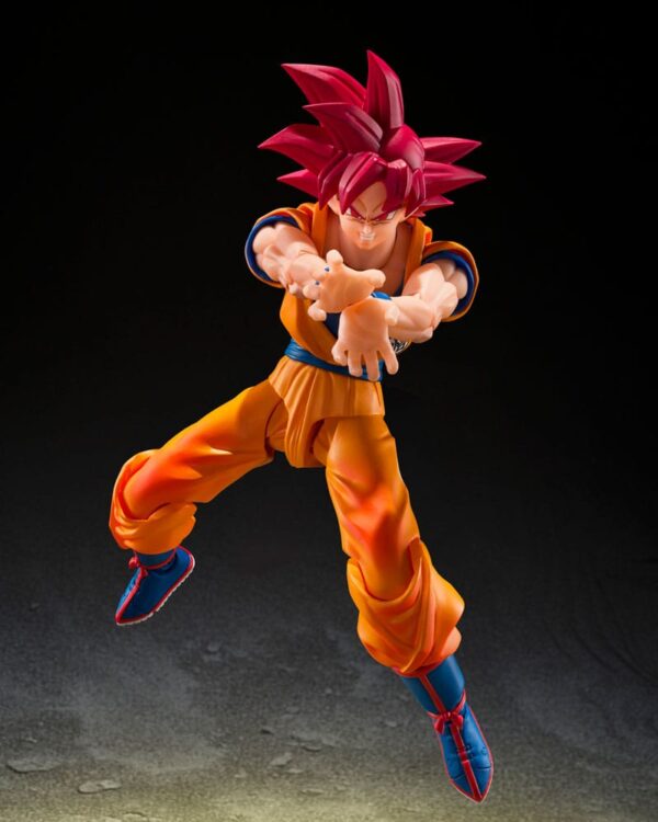 Dragon Ball Super S.H.Figuarts Akció Figura Super Saiyan God Son Guko (God Aura) 15 cm Dragon Ball Super S.H.Figuarts Akció Figura Super Saiyan God Son Guko (God Aura) 15 cm