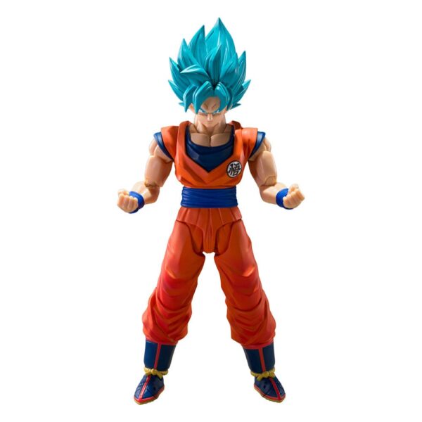 Dragon Ball Super S.H.Figuarts Akció Figura Super Saiyan God Super Son Guko (Blue power transcending Limits) 15 cm Dragon Ball Super S.H.Figuarts Akció Figura Super Saiyan God Super Son Guko (Blue power transcending Limits) 15 cm