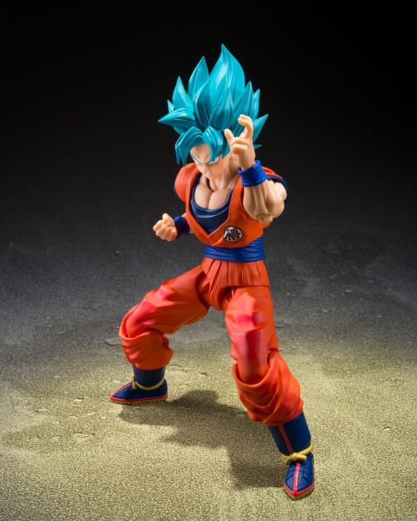 Dragon Ball Super S.H.Figuarts Akció Figura Super Saiyan God Super Son Guko (Blue power transcending Limits) 15 cm Dragon Ball Super S.H.Figuarts Akció Figura Super Saiyan God Super Son Guko (Blue power transcending Limits) 15 cm