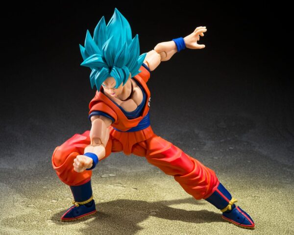 Dragon Ball Super S.H.Figuarts Akció Figura Super Saiyan God Super Son Guko (Blue power transcending Limits) 15 cm Dragon Ball Super S.H.Figuarts Akció Figura Super Saiyan God Super Son Guko (Blue power transcending Limits) 15 cm