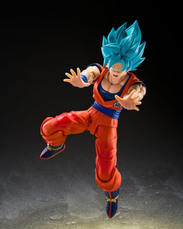Dragon Ball Super S.H.Figuarts Akció Figura Super Saiyan God Super Son Guko (Blue power transcending Limits) 15 cm Dragon Ball Super S.H.Figuarts Akció Figura Super Saiyan God Super Son Guko (Blue power transcending Limits) 15 cm