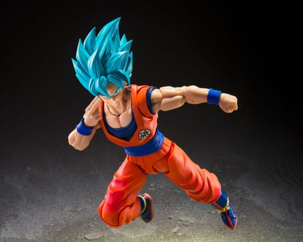 Dragon Ball Super S.H.Figuarts Akció Figura Super Saiyan God Super Son Guko (Blue power transcending Limits) 15 cm Dragon Ball Super S.H.Figuarts Akció Figura Super Saiyan God Super Son Guko (Blue power transcending Limits) 15 cm