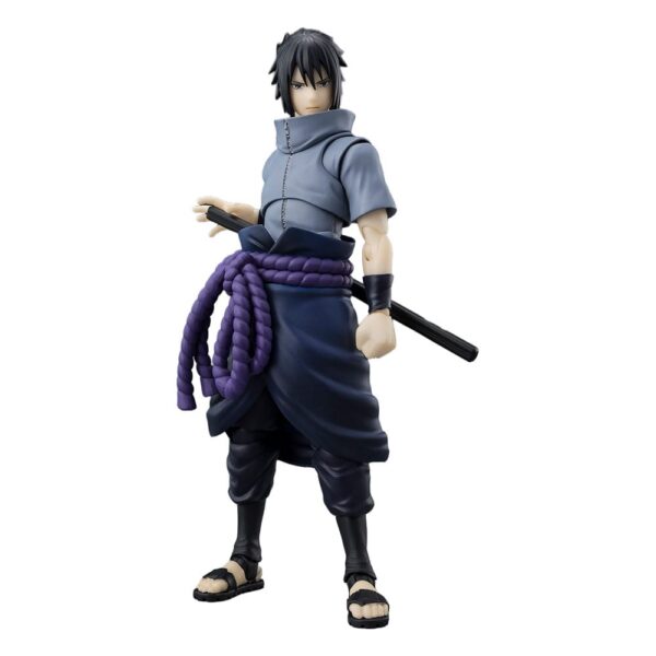 Naruto S.H.Figuarts Akció Figura Sasuke Uchiha Solitary Shinobi 15 cm