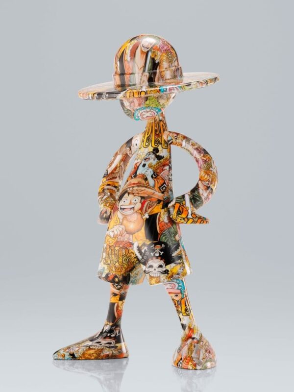 One Piece 1000 Logs Anniversary Luffy's ArtCanvas Figura 1/8 Luffy 22 cm