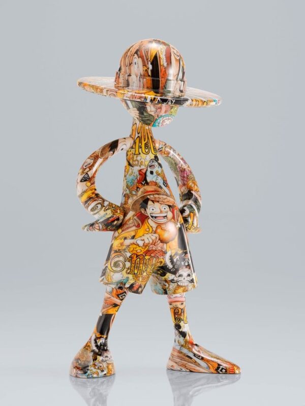 One Piece 1000 Logs Anniversary Luffy's ArtCanvas Figura 1/8 Luffy 22 cm