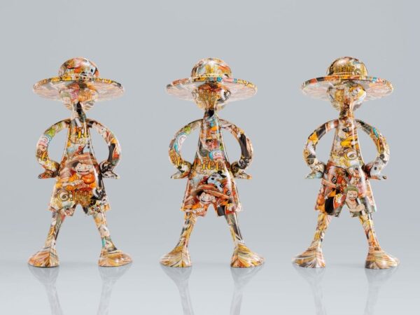 One Piece 1000 Logs Anniversary Luffy's ArtCanvas Figura 1/8 Luffy 22 cm