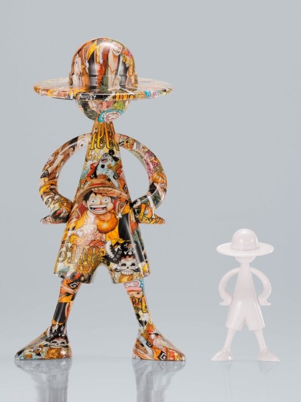 One Piece 1000 Logs Anniversary Luffy's ArtCanvas Figura 1/8 Luffy 22 cm