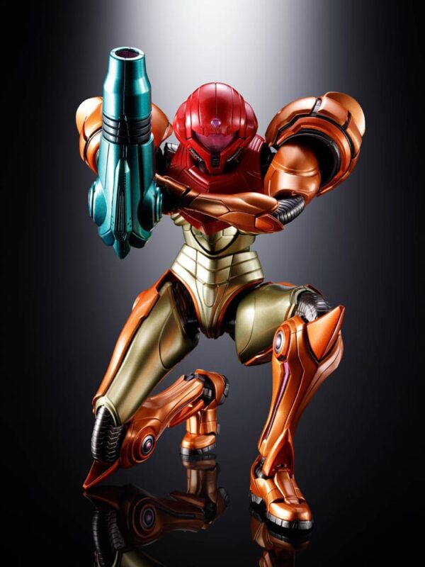 Metroid Prime 4: Beyond Diecast Akció Figura Samus Aran LED 21 cm