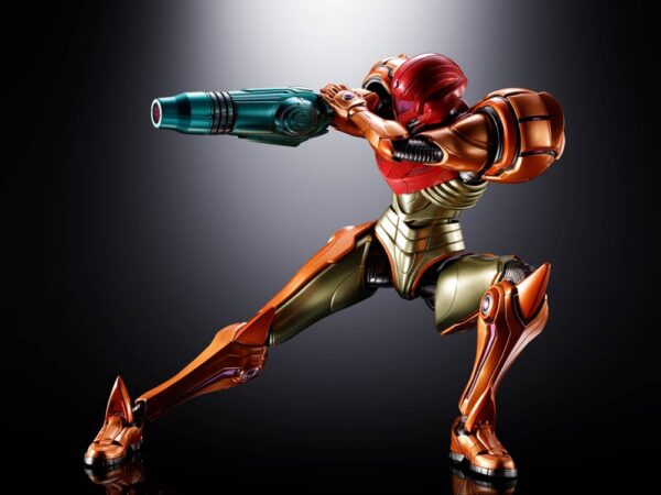 Metroid Prime 4: Beyond Diecast Akció Figura Samus Aran LED 21 cm