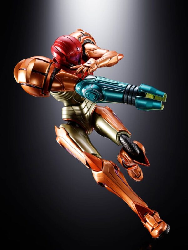 Metroid Prime 4: Beyond Diecast Akció Figura Samus Aran LED 21 cm
