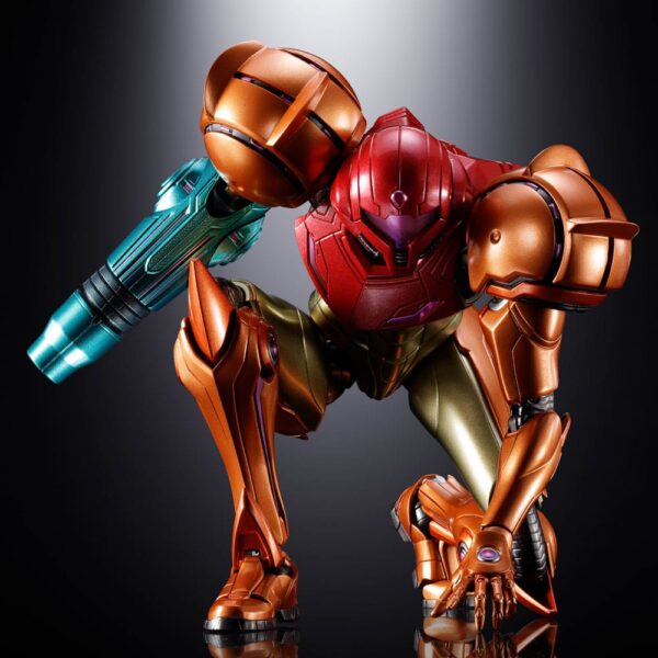 Metroid Prime 4: Beyond Diecast Akció Figura Samus Aran LED 21 cm