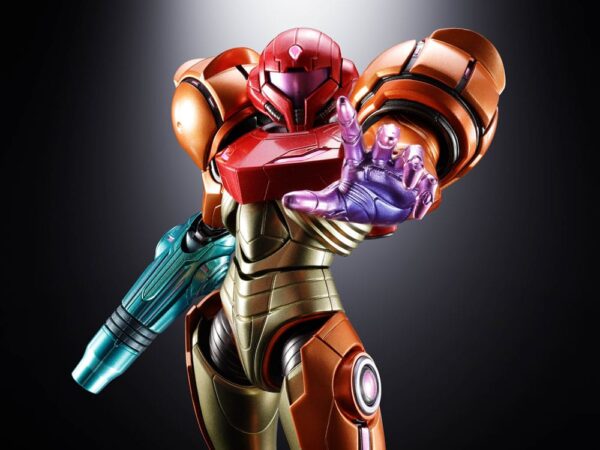 Metroid Prime 4: Beyond Diecast Akció Figura Samus Aran LED 21 cm