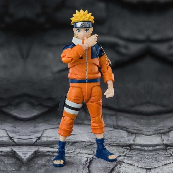Naruto S.H.Figuarts Akció Figura Naruto Uzumaki The No.1 Most Unpredictable Ninja Reissue 15 cm