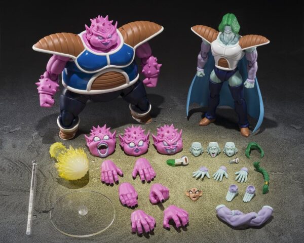 Dragon Ball Z S.H. Figuarts Akció Figura Dodoria & Zarbon Bardock the Father of Goku 16 cm