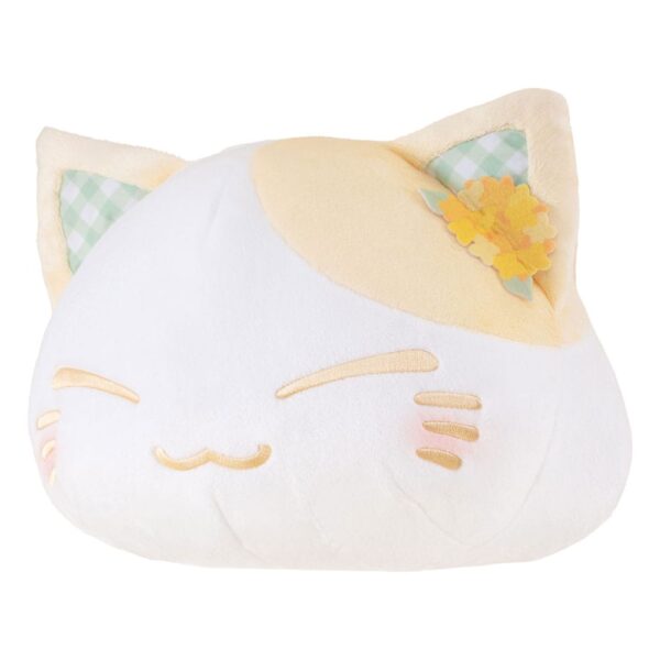 Nemuneko Cat Plüss Figura Rape Flower Pattern Ear Decoration Yellow Color Ver. 30 cm