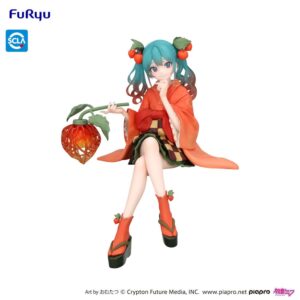 Hatsune Miku Noodle Stopper PVC Szobor Flower Fairy Winter Cherry 15 cm Hatsune Miku Noodle Stopper PVC Szobor Flower Fairy Winter Cherry 15 cm