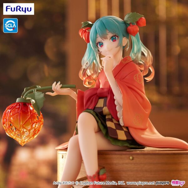 Hatsune Miku Noodle Stopper PVC Szobor Flower Fairy Winter Cherry 15 cm Hatsune Miku Noodle Stopper PVC Szobor Flower Fairy Winter Cherry 15 cm