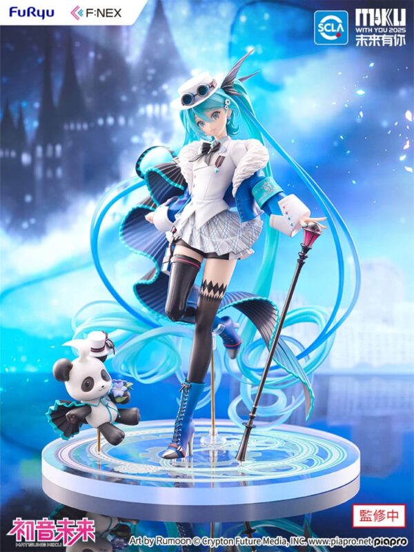 Hatsune Miku F:NEX PVC Szobor 1/7 Hatsune Miku Miku with You 2025 Ver. 25 cm
