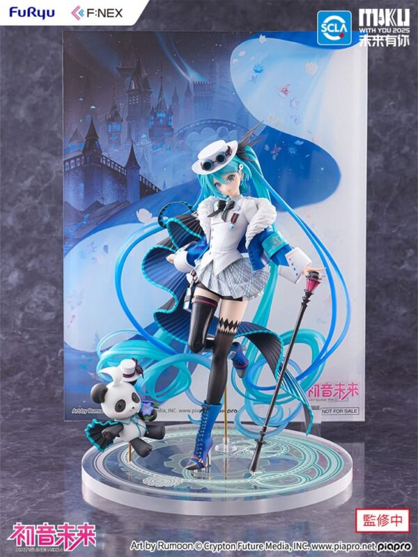 Hatsune Miku F:NEX PVC Szobor 1/7 Hatsune Miku Miku with You 2025 Ver. 25 cm