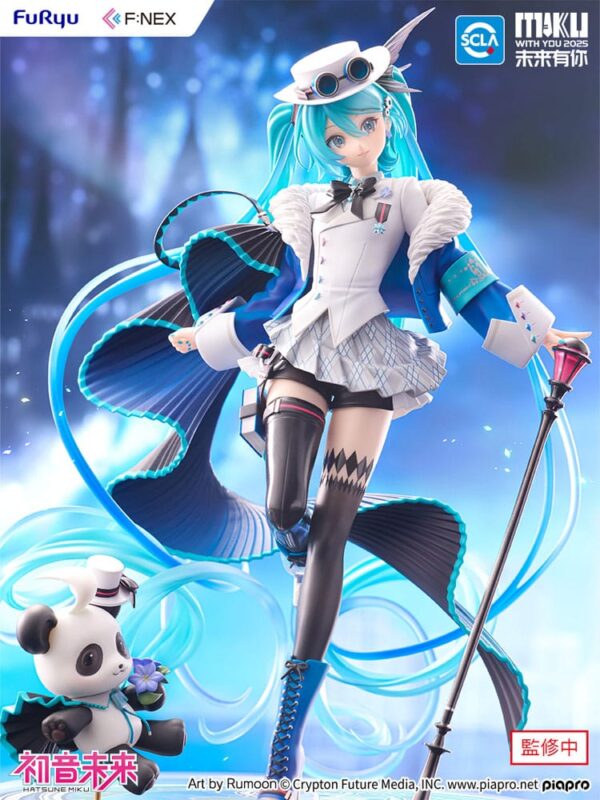 Hatsune Miku F:NEX PVC Szobor 1/7 Hatsune Miku Miku with You 2025 Ver. 25 cm