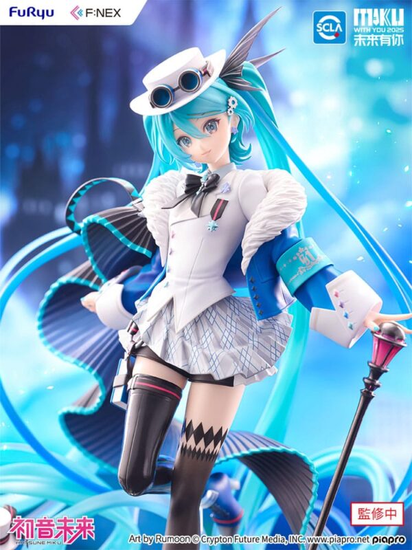 Hatsune Miku F:NEX PVC Szobor 1/7 Hatsune Miku Miku with You 2025 Ver. 25 cm