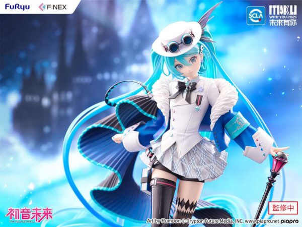Hatsune Miku F:NEX PVC Szobor 1/7 Hatsune Miku Miku with You 2025 Ver. 25 cm