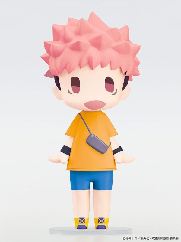 Jujutsu Kaisen HELLO! GOOD SMILE Akció Figura Yuji Itadori: Casual Outfit Ver. 10 cm