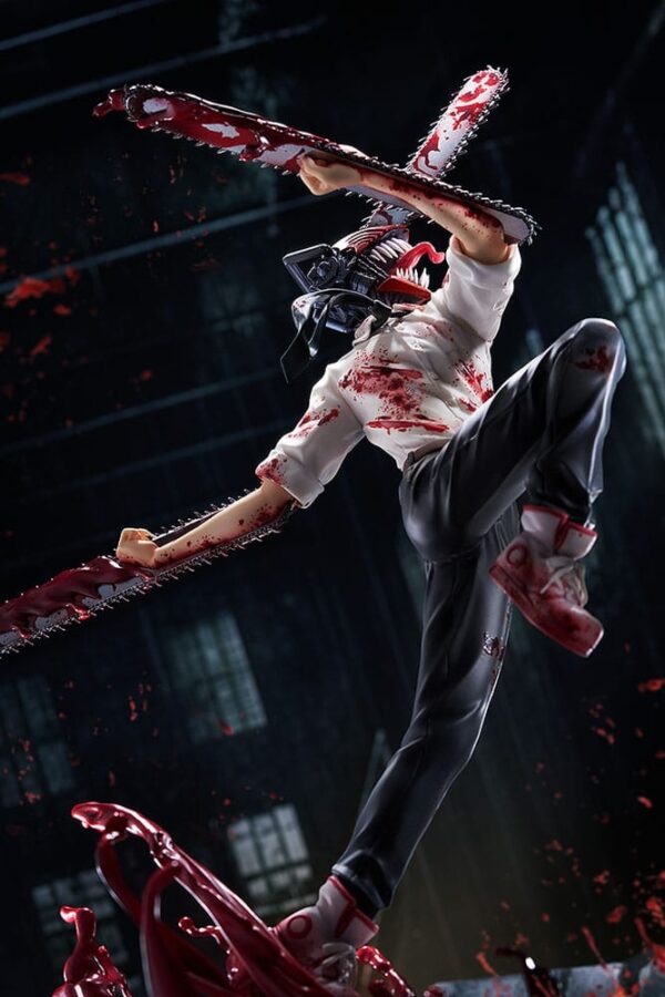 Chainsaw Man PVC Szobor 1/7 Chainsaw Man 30 cm Chainsaw Man PVC Szobor 1/7 Chainsaw Man 30 cm