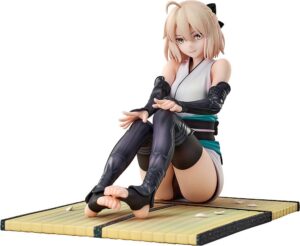 Fate/Grand Order PVC Szobor 1/7 Saber Class servant Okita Souji Final Ascension Ver. 14 cm