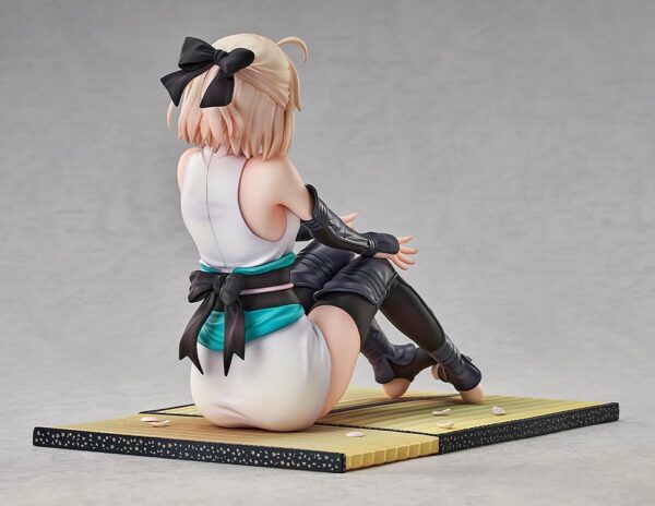 Fate/Grand Order PVC Szobor 1/7 Saber Class servant Okita Souji Final Ascension Ver. 14 cm