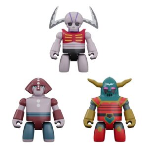Mazinger Z Brickroid Akció Figura Mechanical Beasts Set 1 5 cm Mazinger Z Brickroid Akció Figura Mechanical Beasts Set 1 5 cm