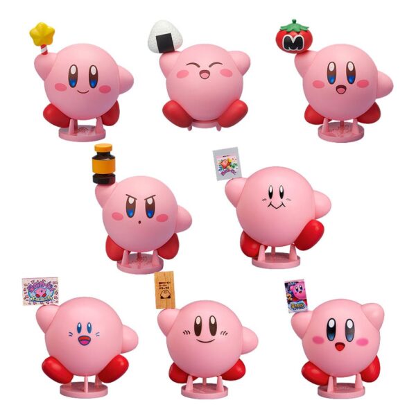 Kirby Corocoroid Buildable Collectible Figuras 6 cm Series 2 Deluxe Assortment (6)