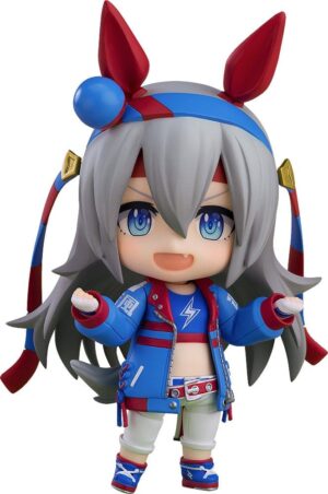 Uma Musume Pretty Derby Nendoroid Akció Figura Tamamo Cross 10 cm