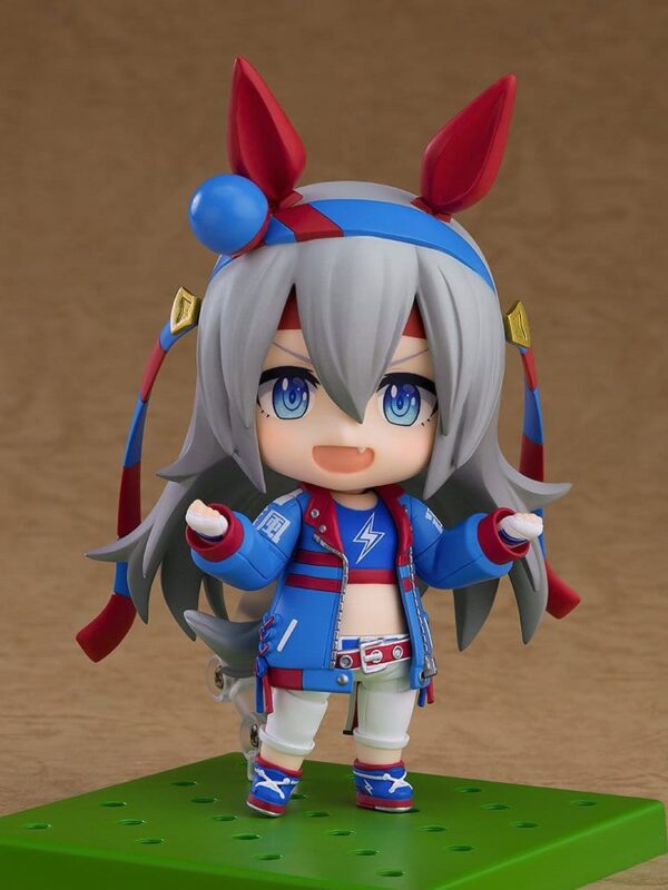 Uma Musume Pretty Derby Nendoroid Akció Figura Tamamo Cross 10 cm