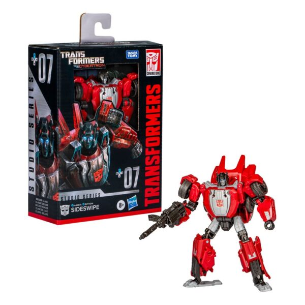 Transformers: War for Cybertron Studio Series Deluxe Class Akció Figura Gamer Edition Sideswipe 11 cm Transformers: War for Cybertron Studio Series Deluxe Class Akció Figura Gamer Edition Sideswipe 11 cm