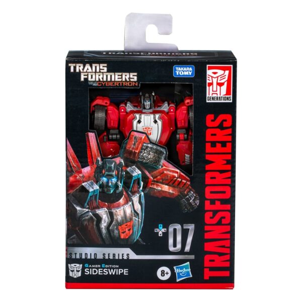 Transformers: War for Cybertron Studio Series Deluxe Class Akció Figura Gamer Edition Sideswipe 11 cm Transformers: War for Cybertron Studio Series Deluxe Class Akció Figura Gamer Edition Sideswipe 11 cm
