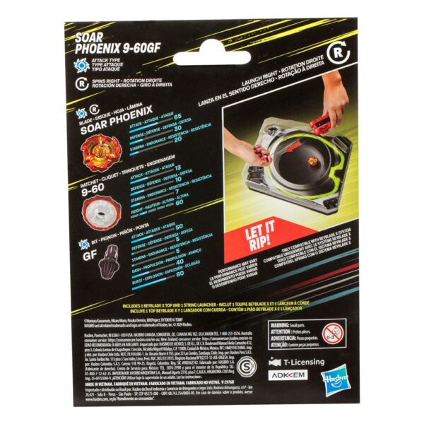 Beyblade X Soar Phoenix Deluxe String Launcher Set Beyblade X Soar Phoenix Deluxe String Launcher Set