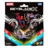 Beyblade X Marvel Collab Spider-Man 3-60F vs. Venom 3-80N Beyblade X Marvel Collab Spider-Man 3-60F vs. Venom 3-80N