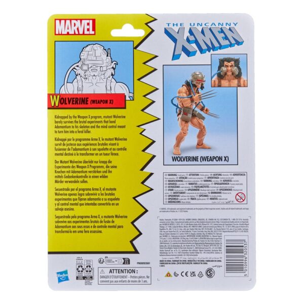 X-Men Marvel Legends Akció Figura Wolverine (Weapon X) 15 cm X-Men Marvel Legends Akció Figura Wolverine (Weapon X) 15 cm