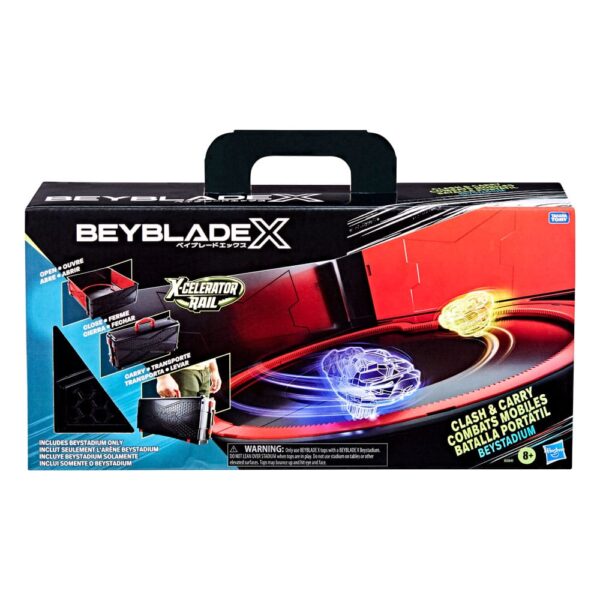 Beyblade X Beystadium Clash and Carry Beystadium
