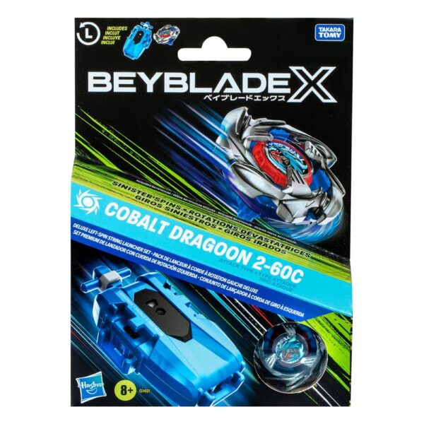 Beyblade X Cobalt Dragoon 2-60C Launcher Set Beyblade X Cobalt Dragoon 2-60C Launcher Set